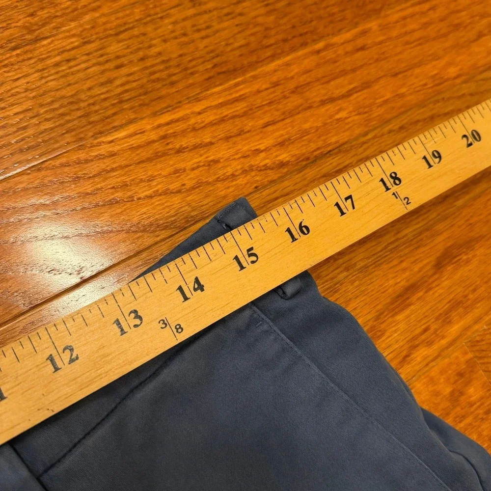 Loro Piana Cotton Stretch Chino Pants Fits Mens 30x30 Blue Italy Made Casual